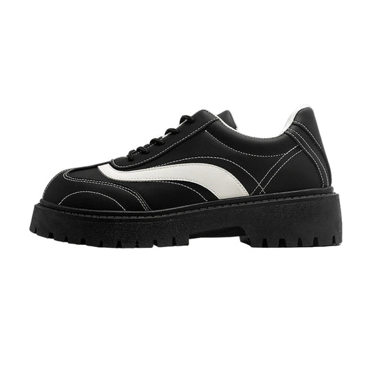 VOIDWEAR SIGNAL_VANISH_12 ☰ ritual-inspired men’s casual shoes with breathable upper, round toe, and vanish-mode closure, built for spring/autumn wear.