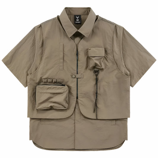 [Product/Model Name] + [Angle/View] + [Visible Aesthetic \& Material Details] + [Fit/Silhouette]